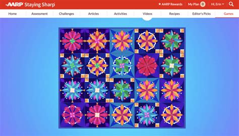 Play Fun and Engaging Games from Staying Sharp.